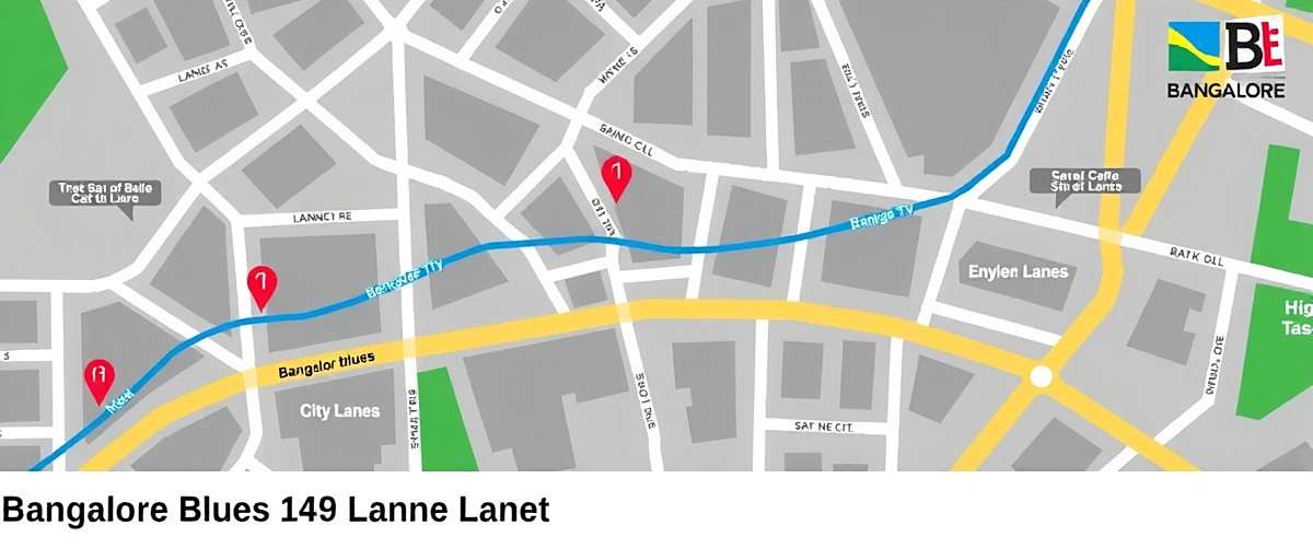 Bangalore Blues traffic navigation guide showing shortcuts through city lanes